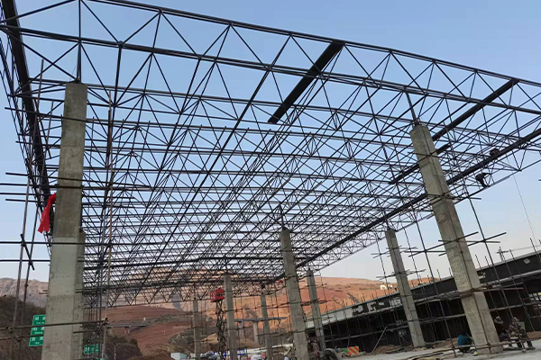 阿城钢结构网架图片